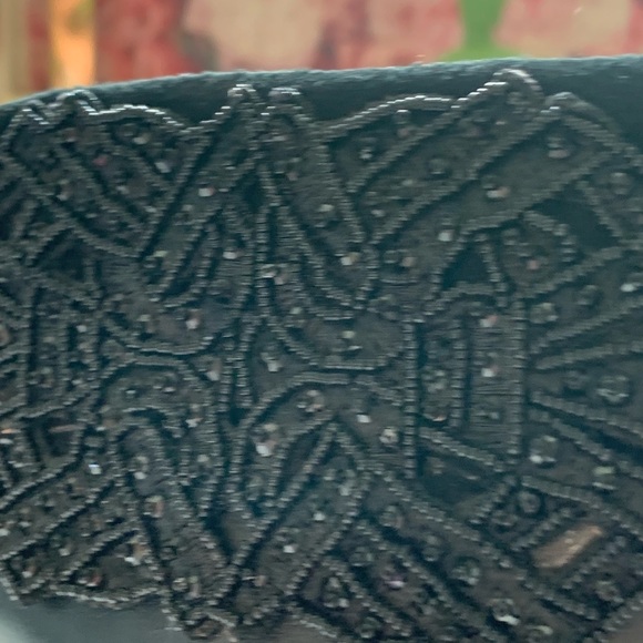 ALANNAH HILL Black Leather Beaded Feature Ankle Boots Sz 8 Heart Zip-Designer🤎 - Picture 2 of 16